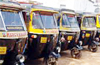 Minimum fare impasse continues: Autos off city roads for 3rd successive day